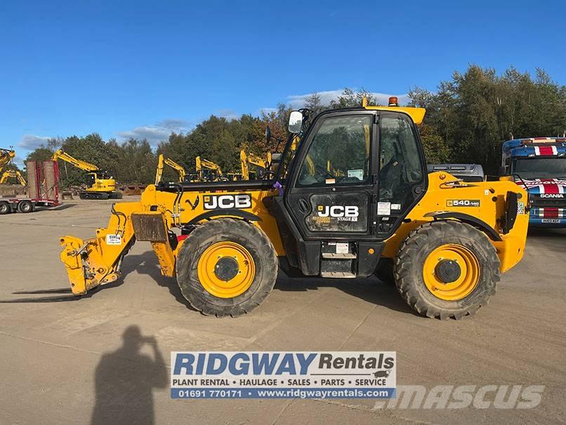 JCB 540-140 Телескопични товарачи