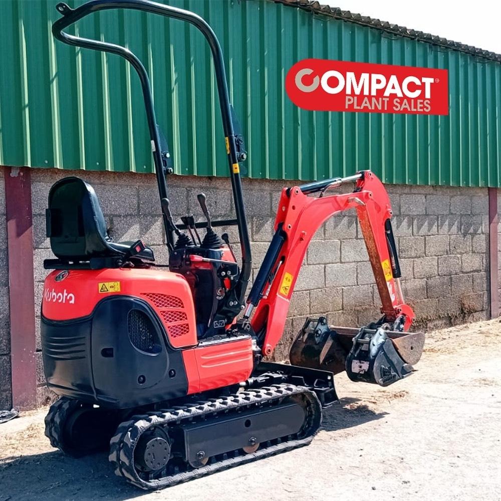 Kubota K008-3 Мини екскаватори < 7 т