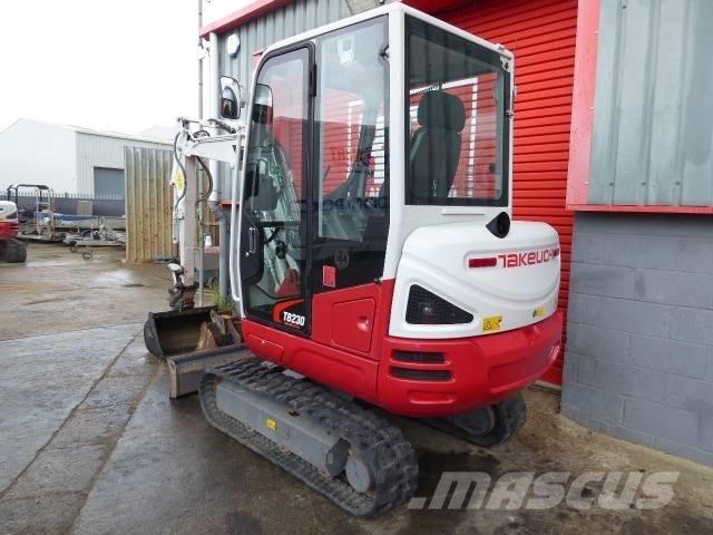 Takeuchi TB 230 Мини екскаватори < 7 т