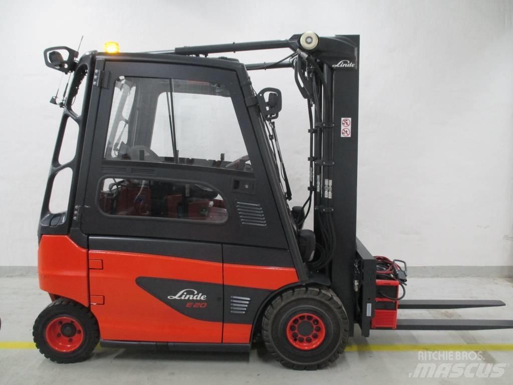 Linde E 20 Електрически вилични кари-повдигачи