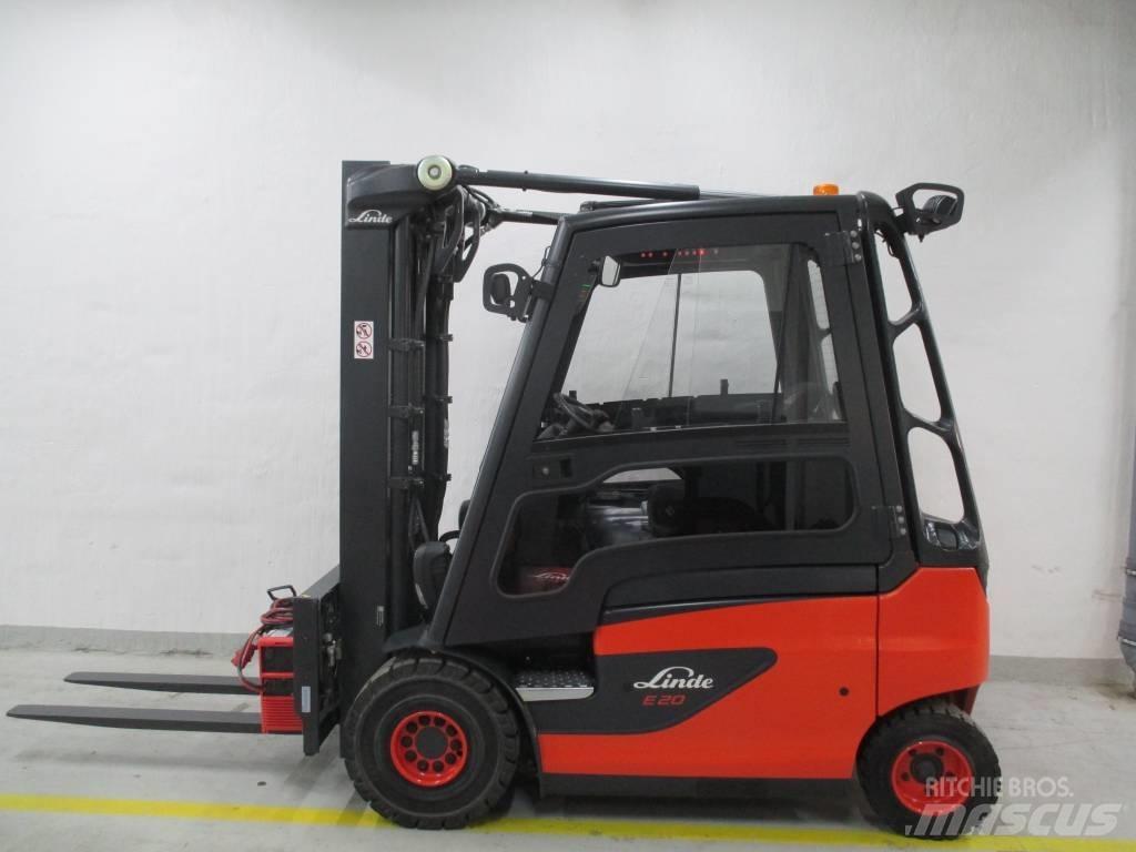 Linde E 20 Електрически вилични кари-повдигачи
