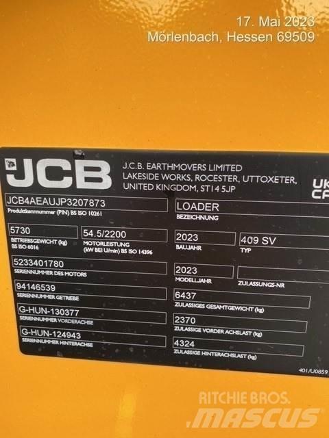 JCB 409 Колесни товарачи