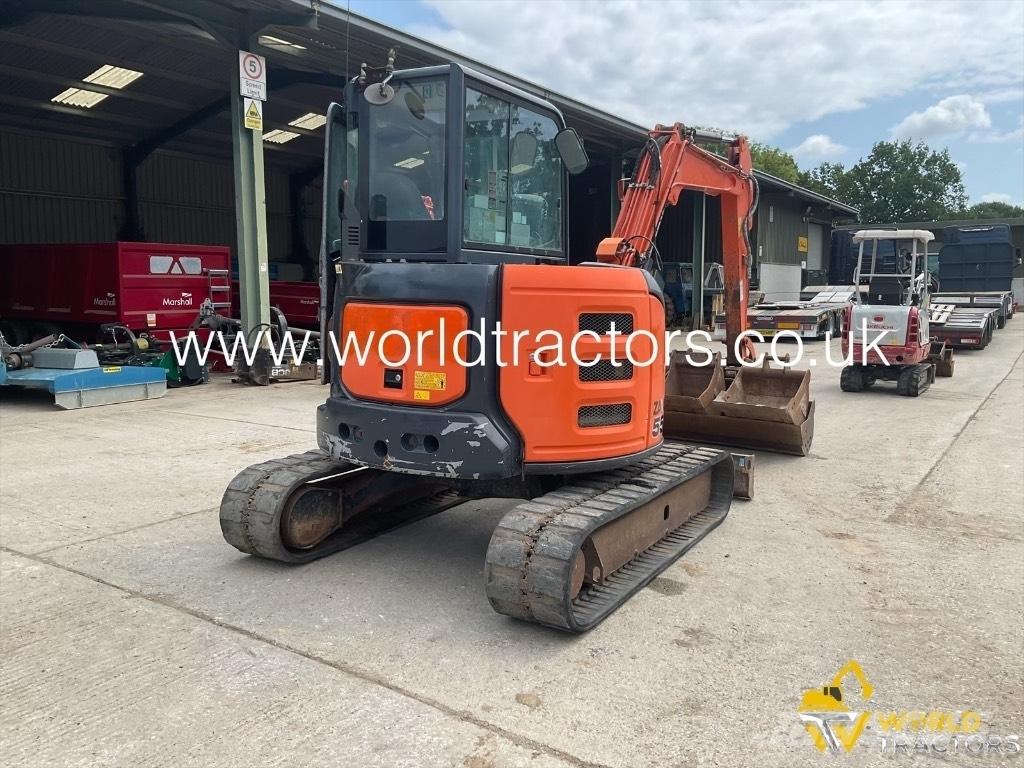 Hitachi Zaxis 55 U Средни екскаватори 7т - 12т