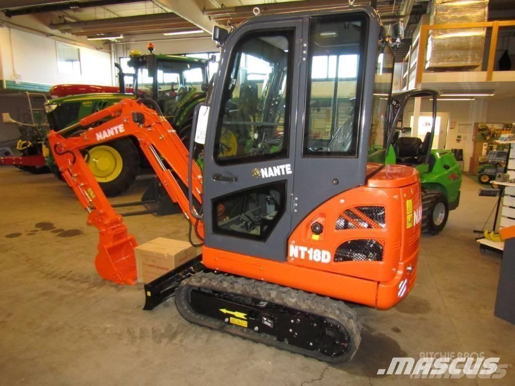 Nante NT 18 D Мини екскаватори < 7 т
