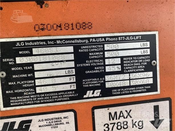 JLG 460 SJ Телескопични повдигачи
