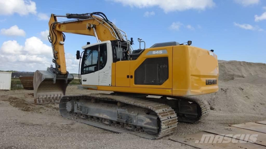 Liebherr R945 3d GPS Верижен екскаватор