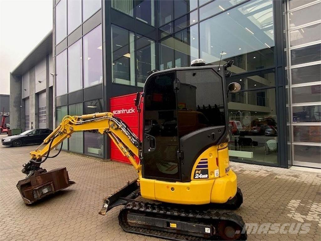 Komatsu PC24MR-5 Колесни екскаватори