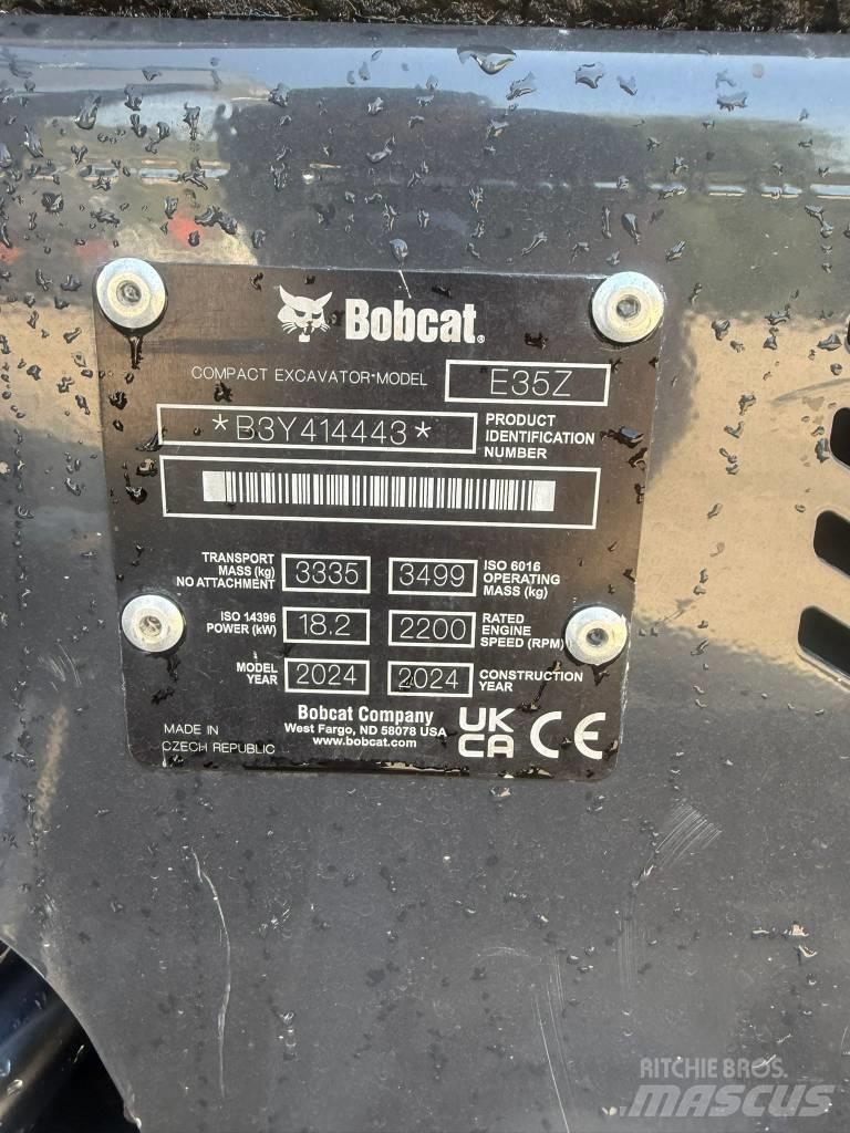 Bobcat E 35, 549h Мини екскаватори < 7 т