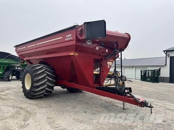 J&M 1000-20 Ремаркета за зърно / силаж
