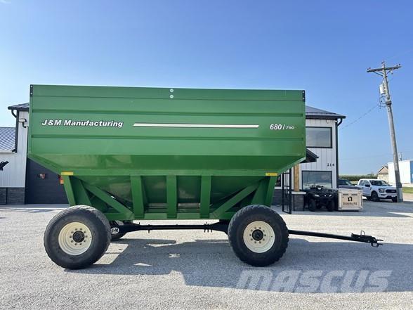 J&M 680/760 Ремаркета за зърно / силаж
