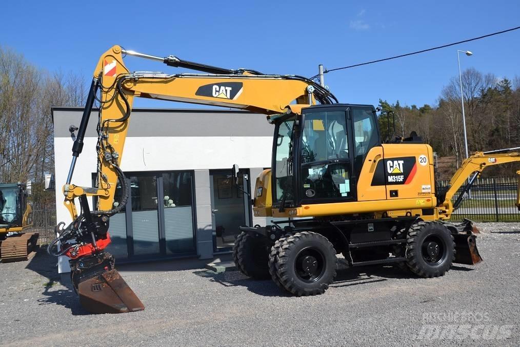 CAT M 315 F Колесни екскаватори