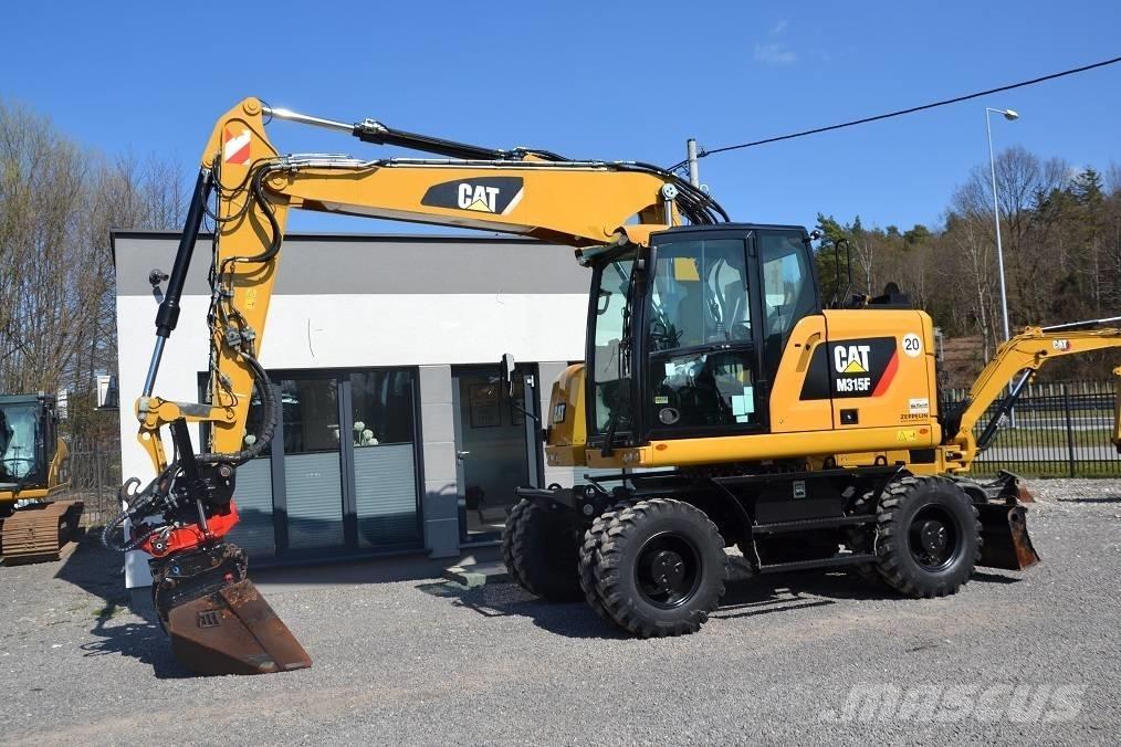 CAT M 315 F ROTOTILT Колесни екскаватори