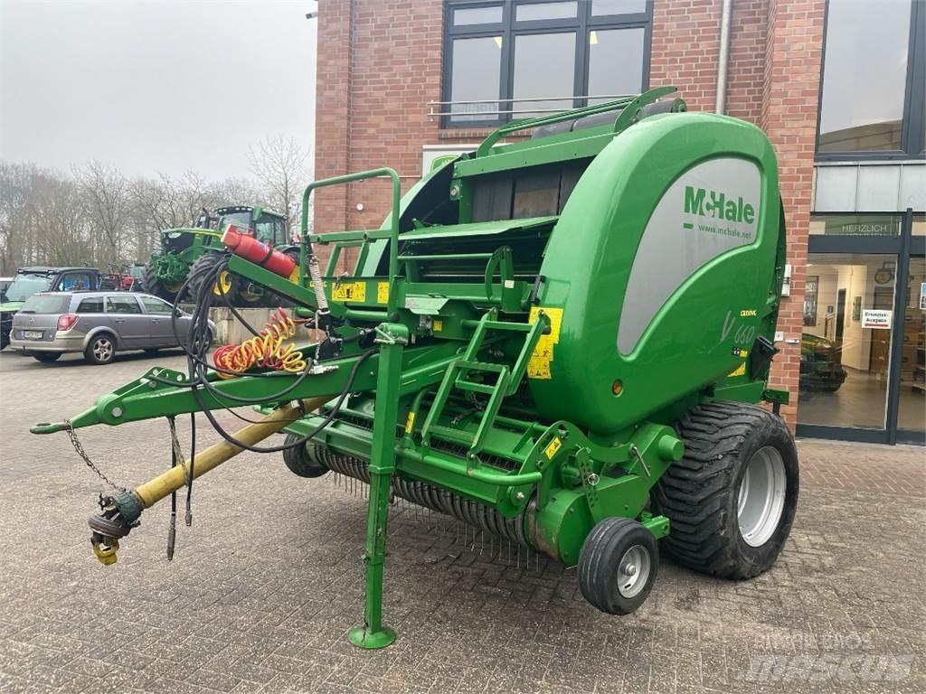McHale V660P Сламопреси за кръгли бали

