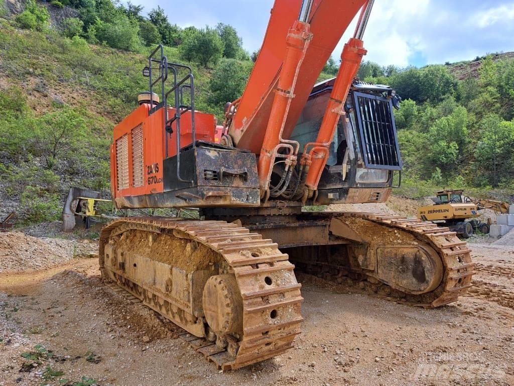 Hitachi ZX670ICH-5B Верижен екскаватор