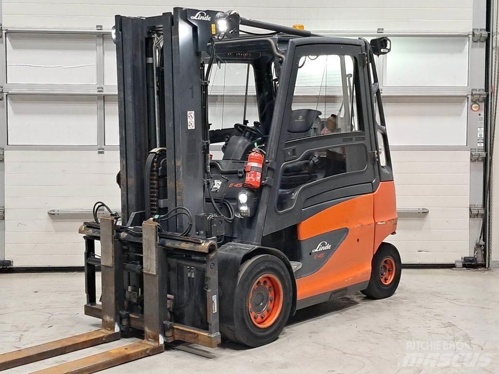Linde E45H-01/600 Електрически вилични кари-повдигачи