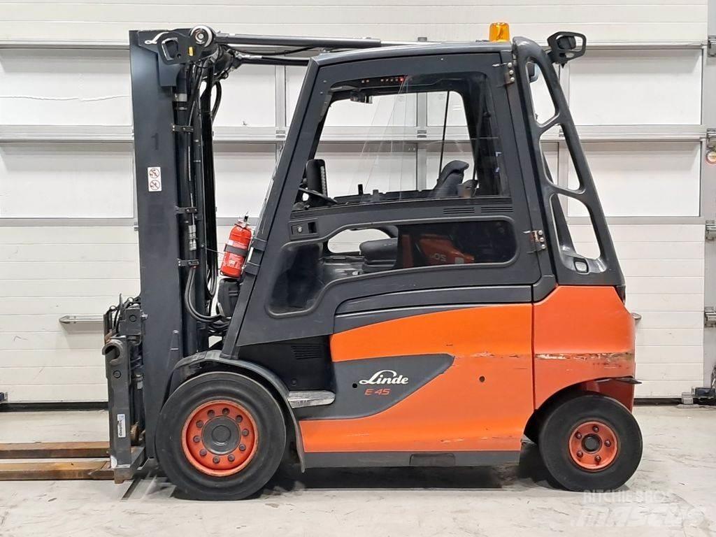 Linde E45H-01/600 Електрически вилични кари-повдигачи