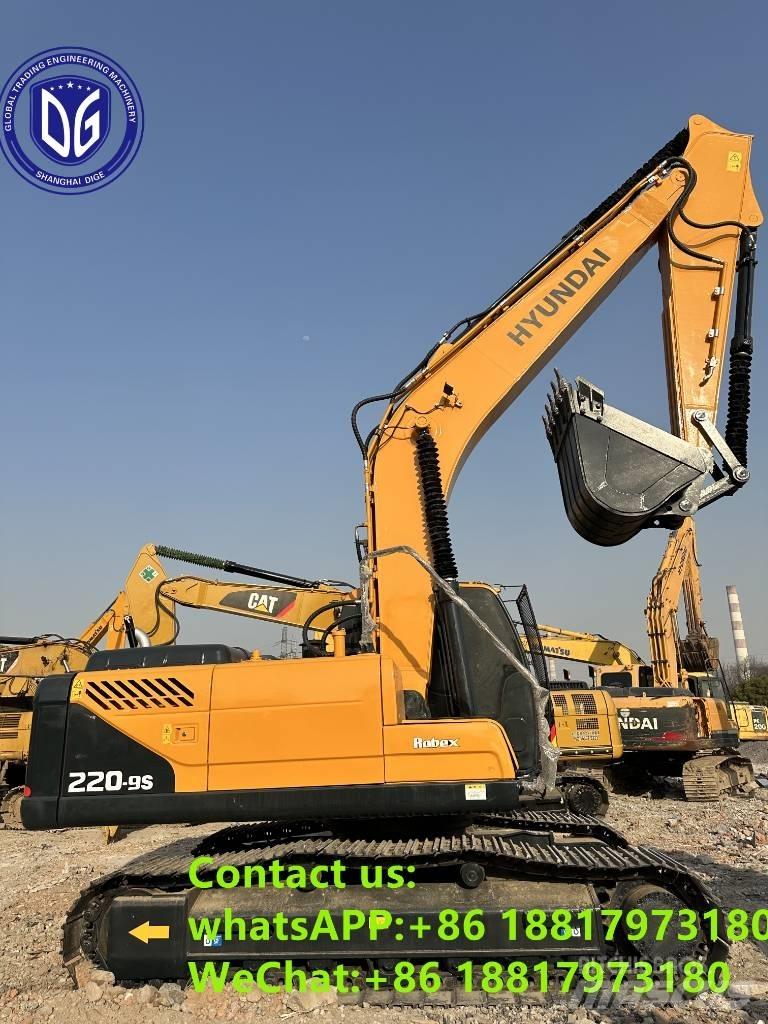 Hyundai 220-9S Верижен екскаватор