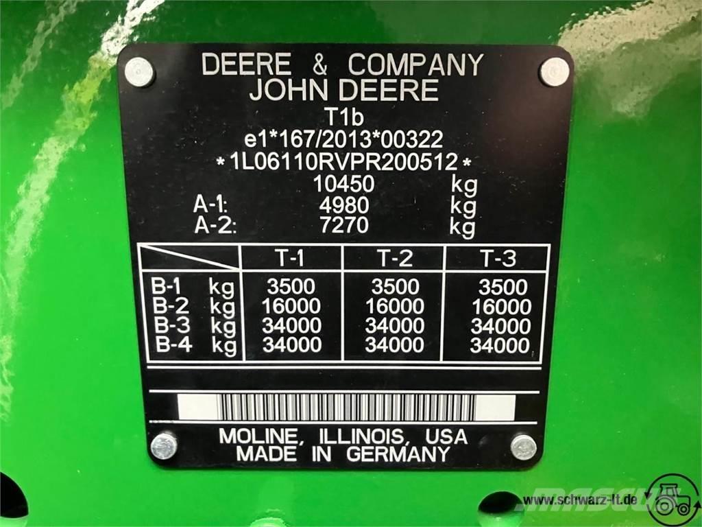 John Deere 6R 110 Трактори