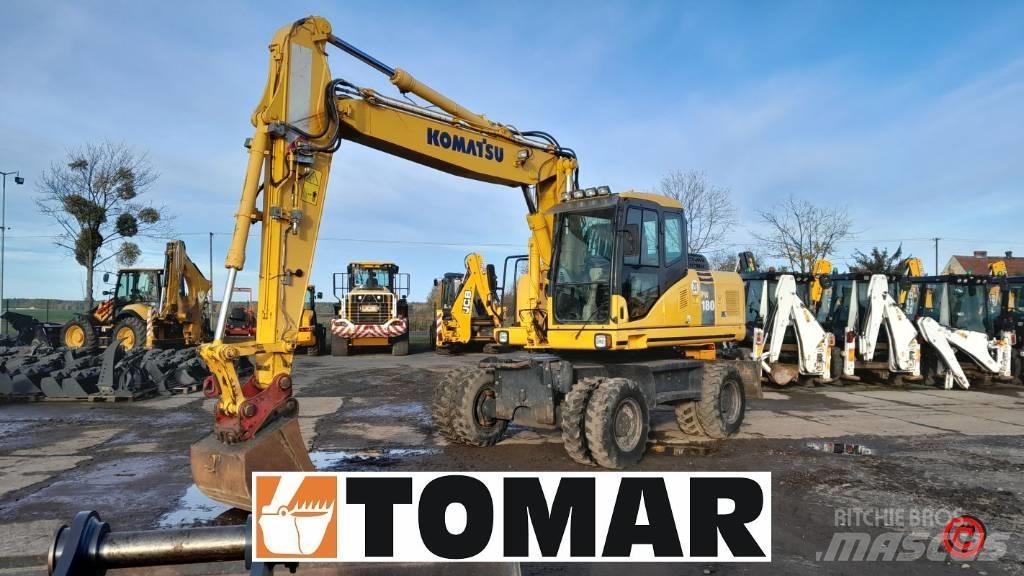 Komatsu PW 180-7 Колесни екскаватори
