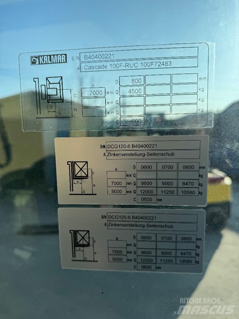 Kalmar DCG120-6 Дизелови камиони