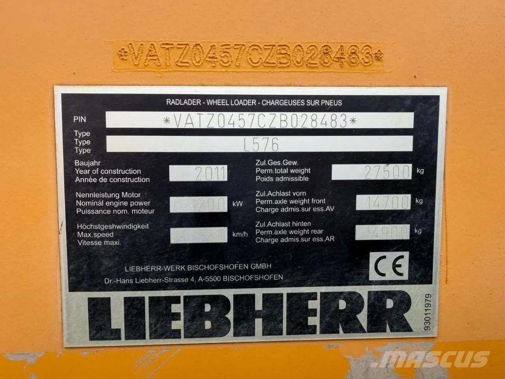 Liebherr L576 Колесни товарачи