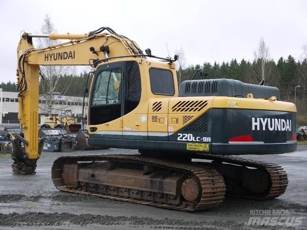 Hyundai R 220 LC-9A Верижен екскаватор