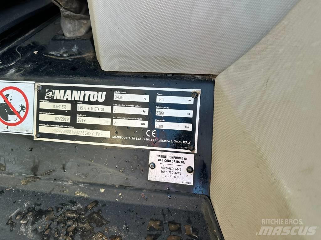 Manitou MLA 533 Телескопични товарачи за селското стопанство