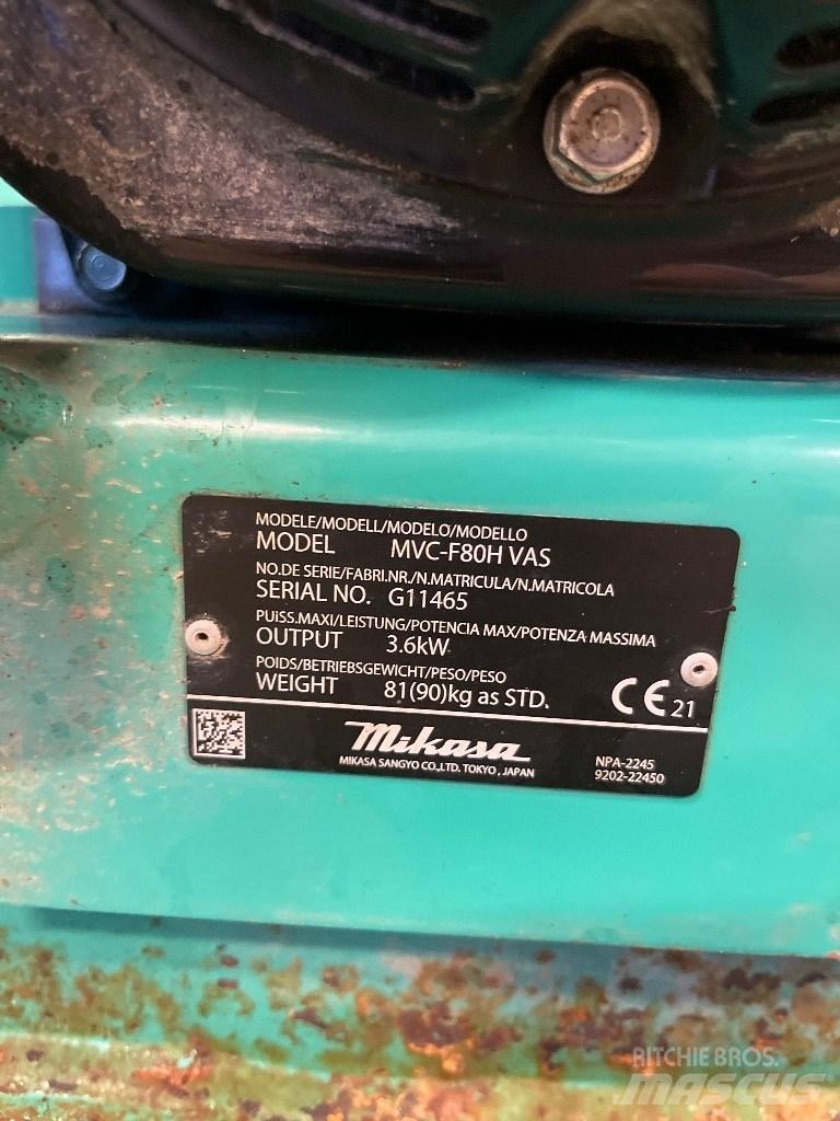 Mikasa MVC F80 Уплътнители за плочи
