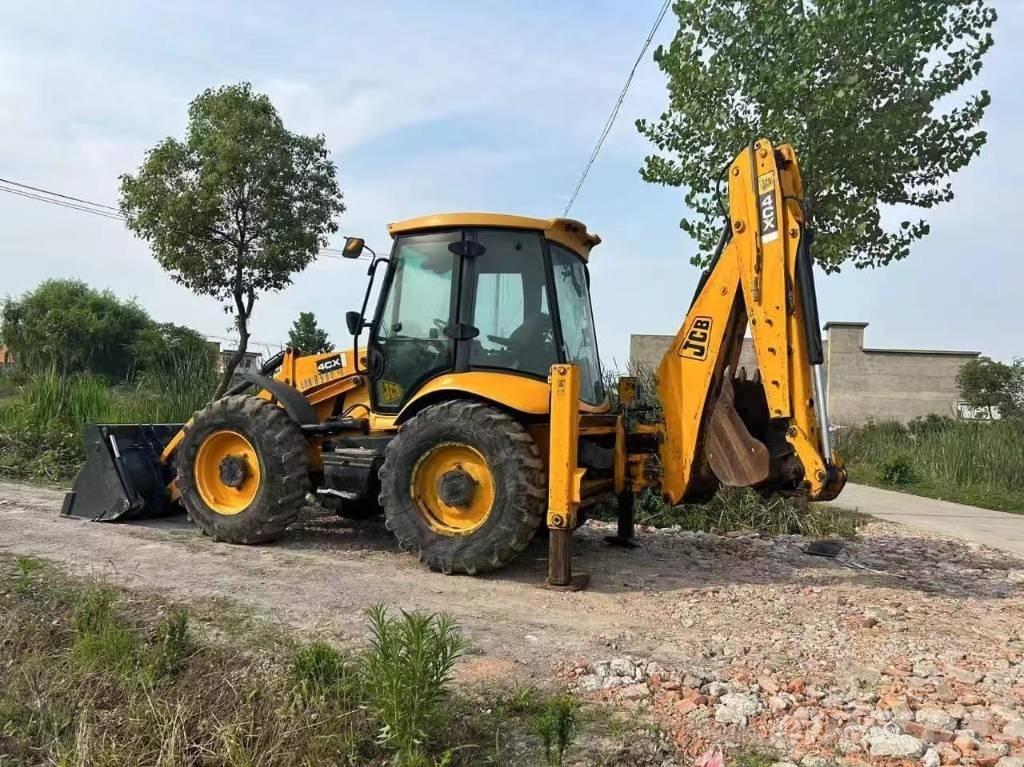 JCB 4 CX Товарач със заден ексватор
