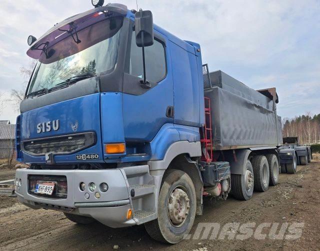 Sisu E12M 8X4 Самосвал