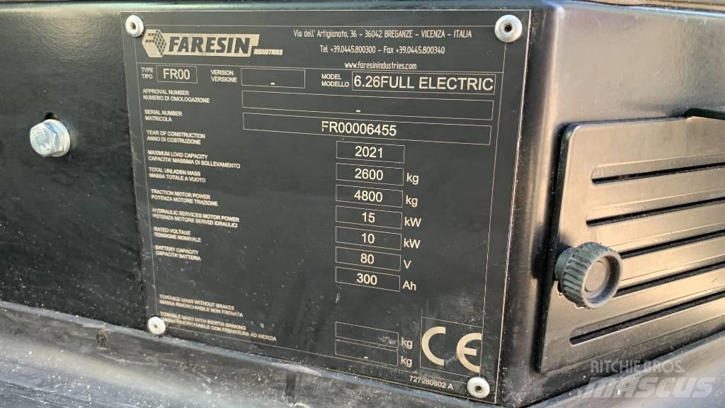 Faresin 6.26 E Телескопични товарачи