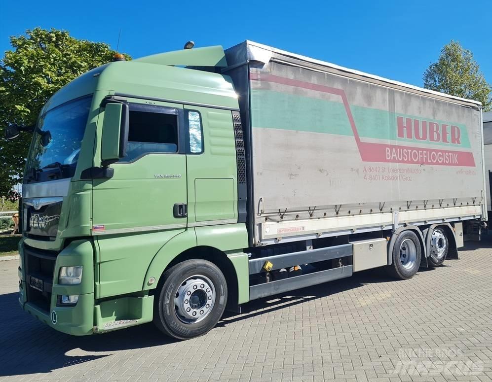 MAN 26.440 / 7.4m / LIFT Брезентови камиони

