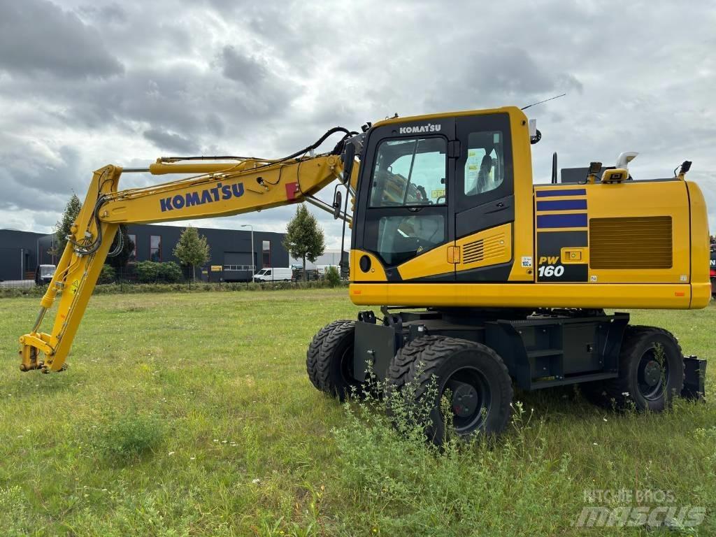 Komatsu PW160-11E0 Колесни екскаватори