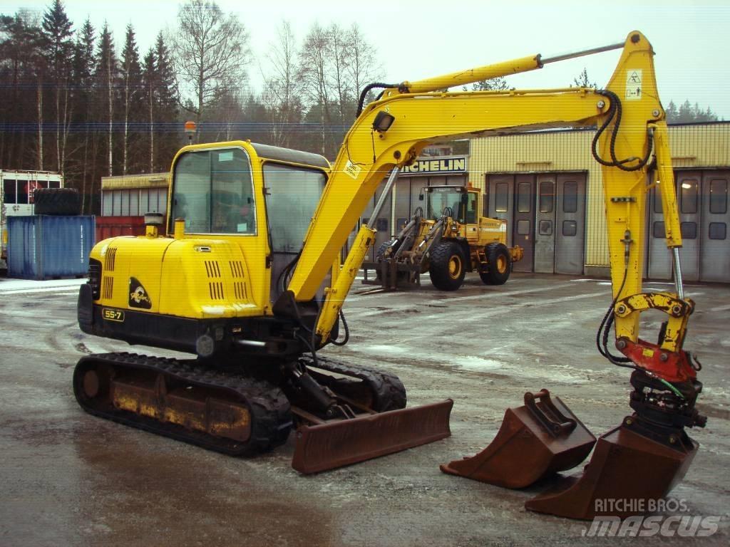 Hyundai Robex 55-7 Мини екскаватори < 7 т