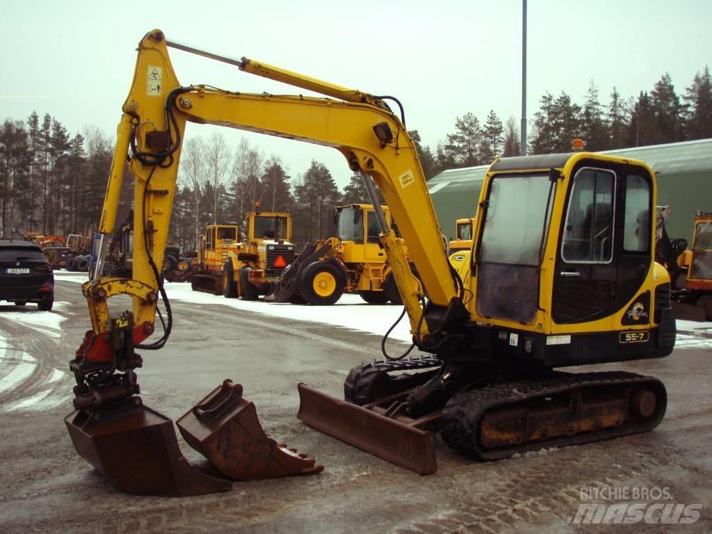 Hyundai Robex 55-7 Мини екскаватори < 7 т