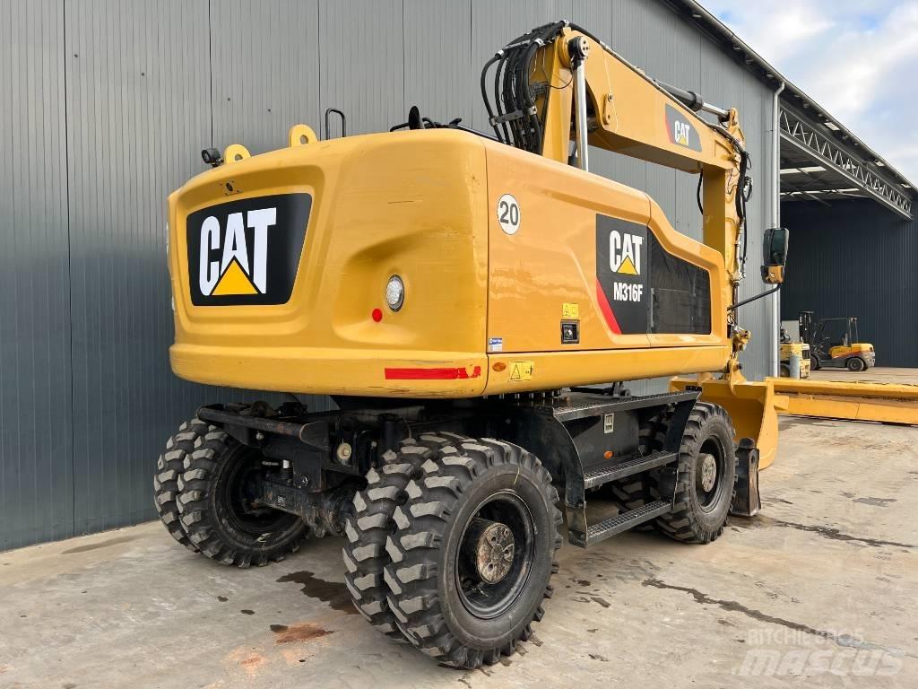 CAT M316F Колесни екскаватори