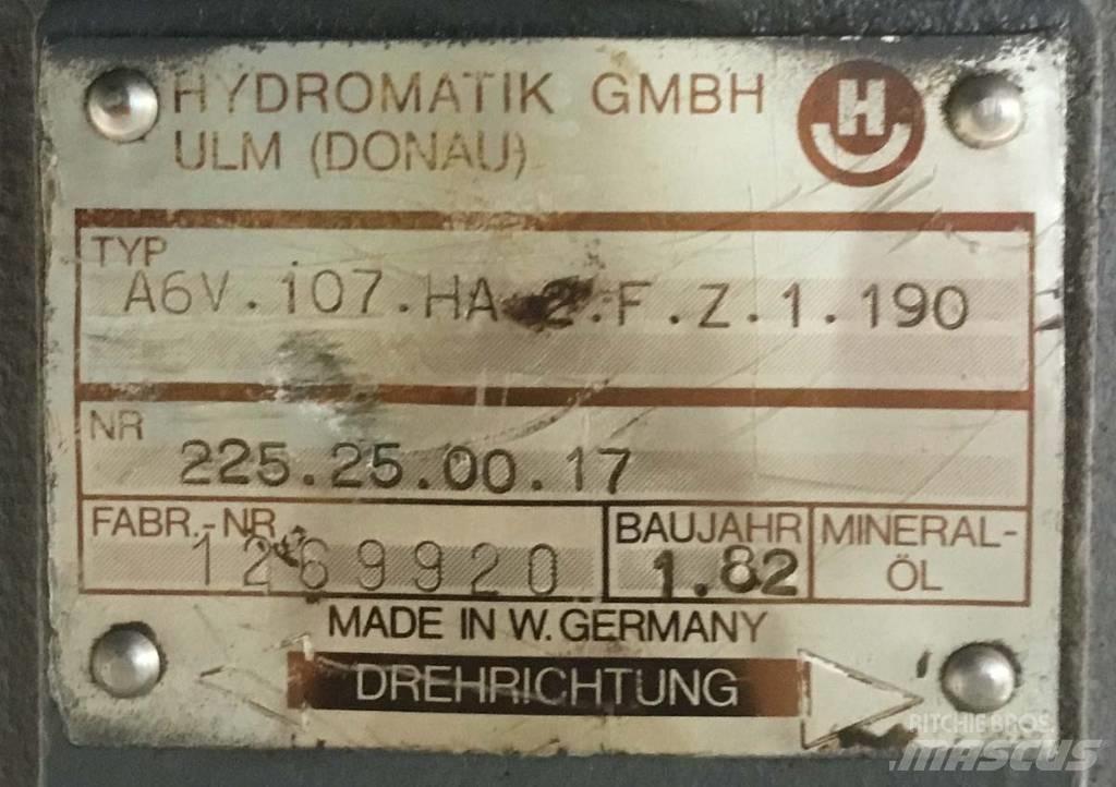 Hydromatik A6V107 Предаване