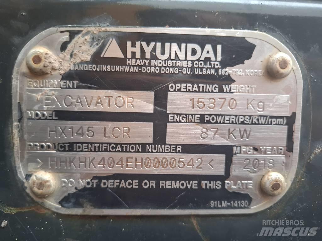 Hyundai HX 145 LCR Верижен екскаватор