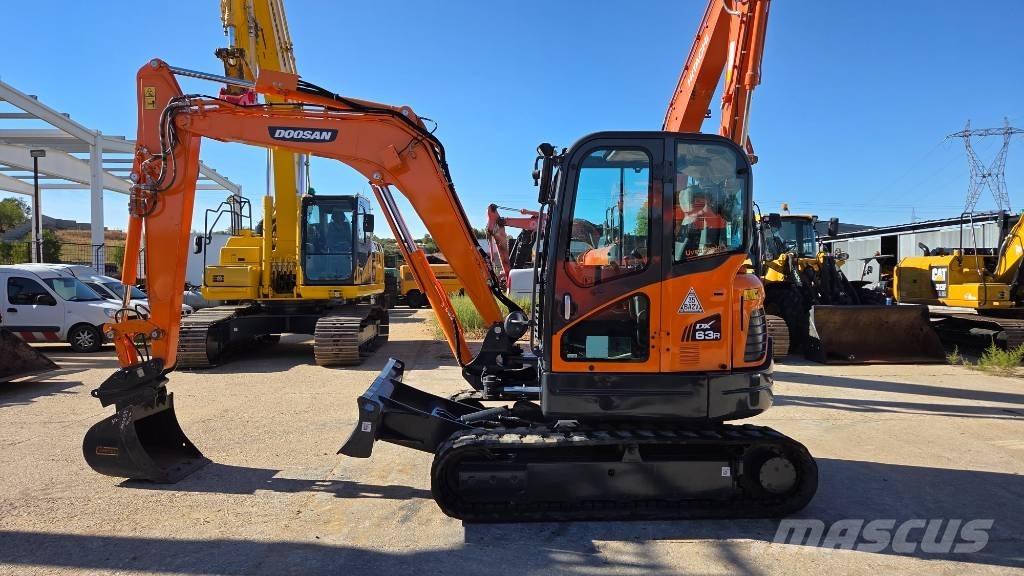 Doosan DX 63 R Мини екскаватори < 7 т