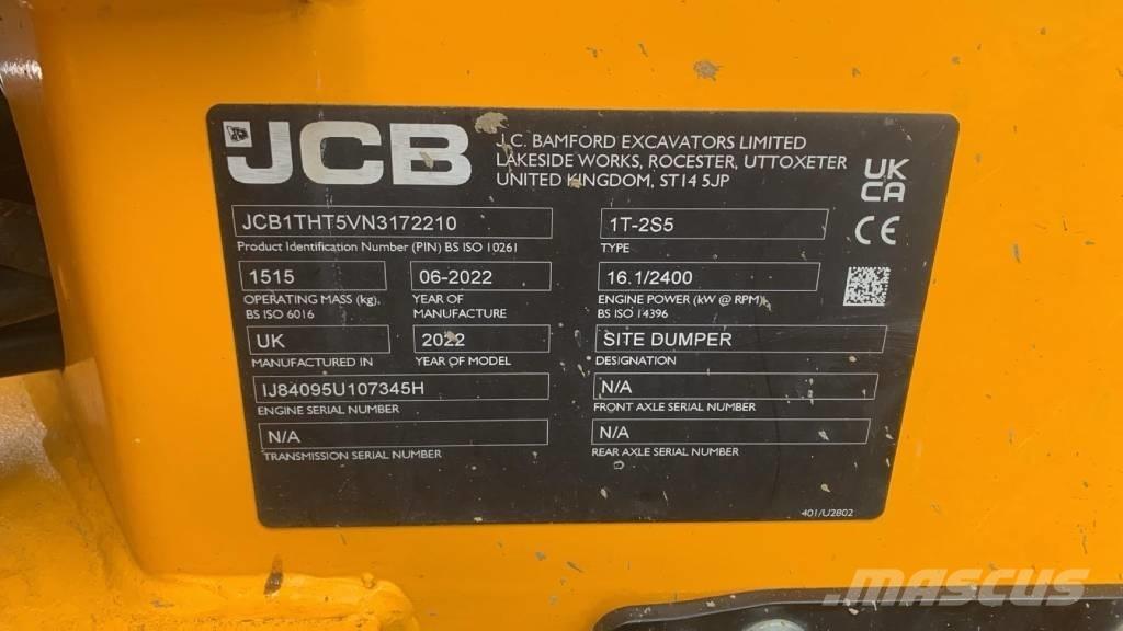 JCB 1 T2-S5 Странични самосвали