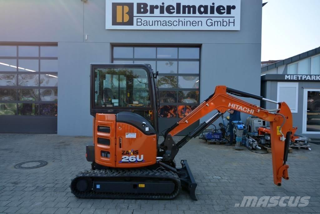 Hitachi ZX 26 U-6 Мини екскаватори < 7 т