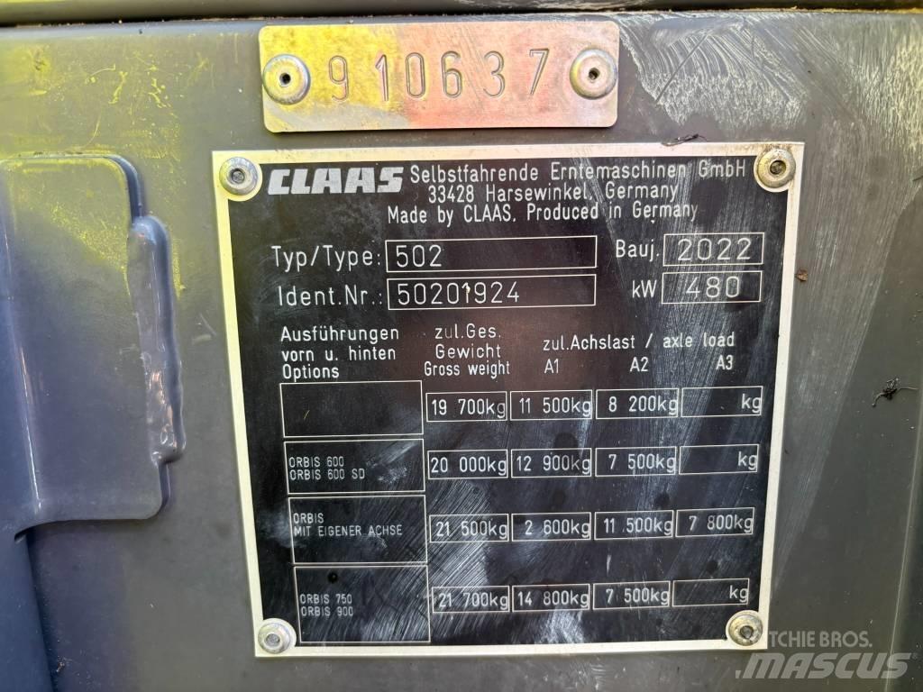 CLAAS Jaguar 960 4WD Самоходни фуражири