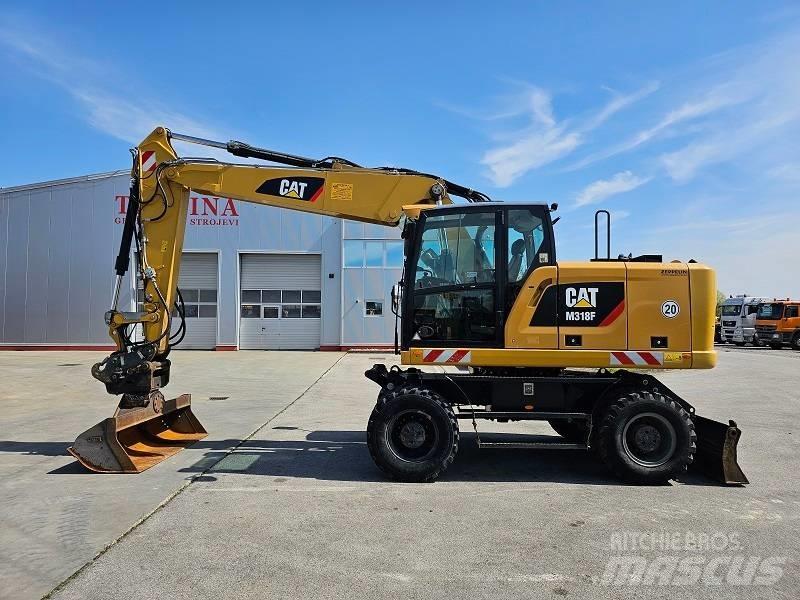 CAT M 318 F Колесни екскаватори