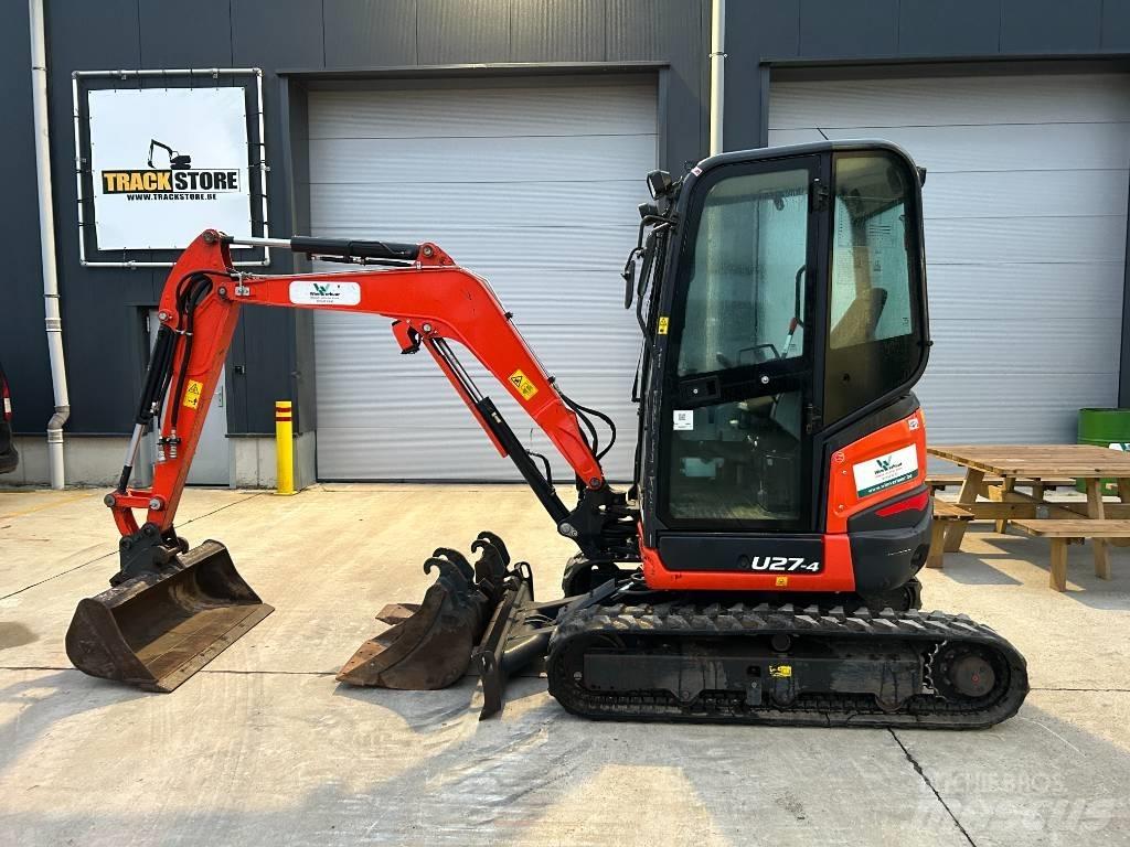 Kubota U 27-4 Мини екскаватори < 7 т