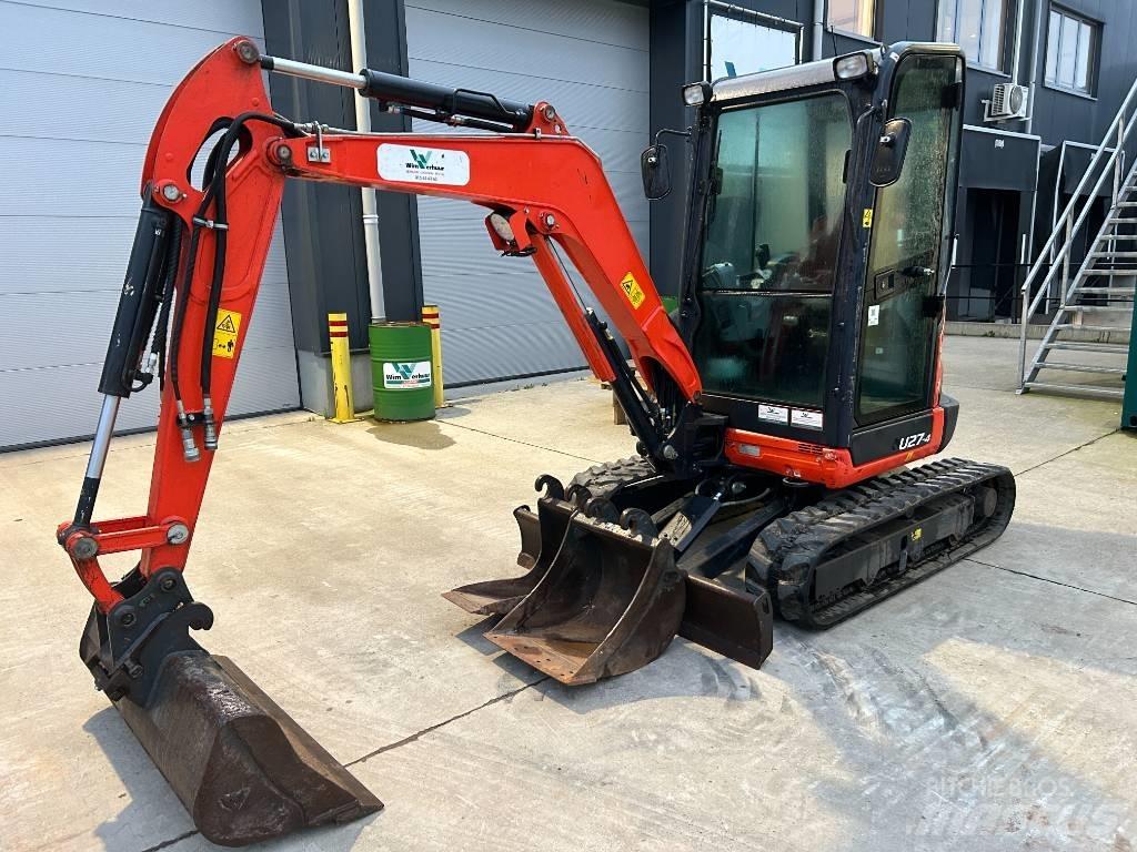 Kubota U 27-4 Мини екскаватори < 7 т