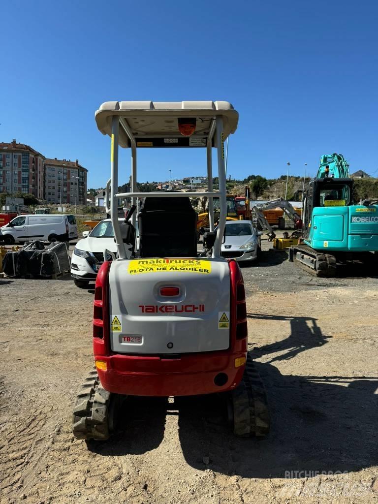 Takeuchi TB216 Мини екскаватори < 7 т