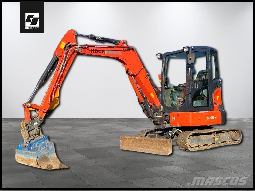 Kubota U36-4 GLS2 Мини екскаватори < 7 т