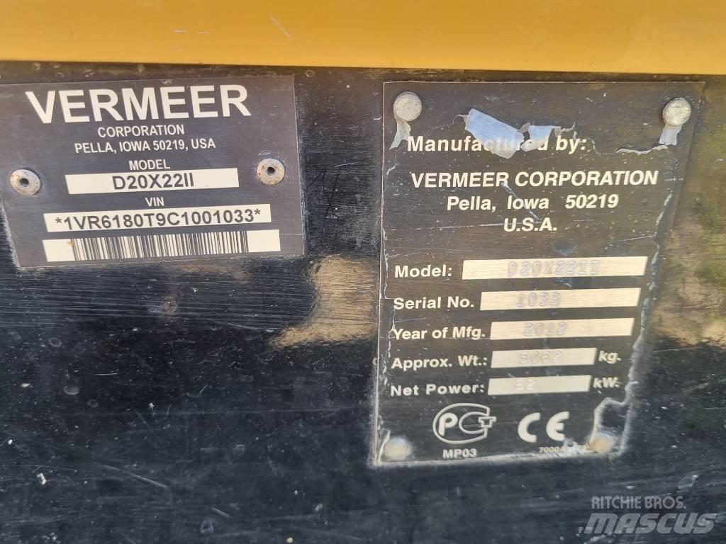 Vermeer D20x22II Пробивни машини за хоризонтално сондиране