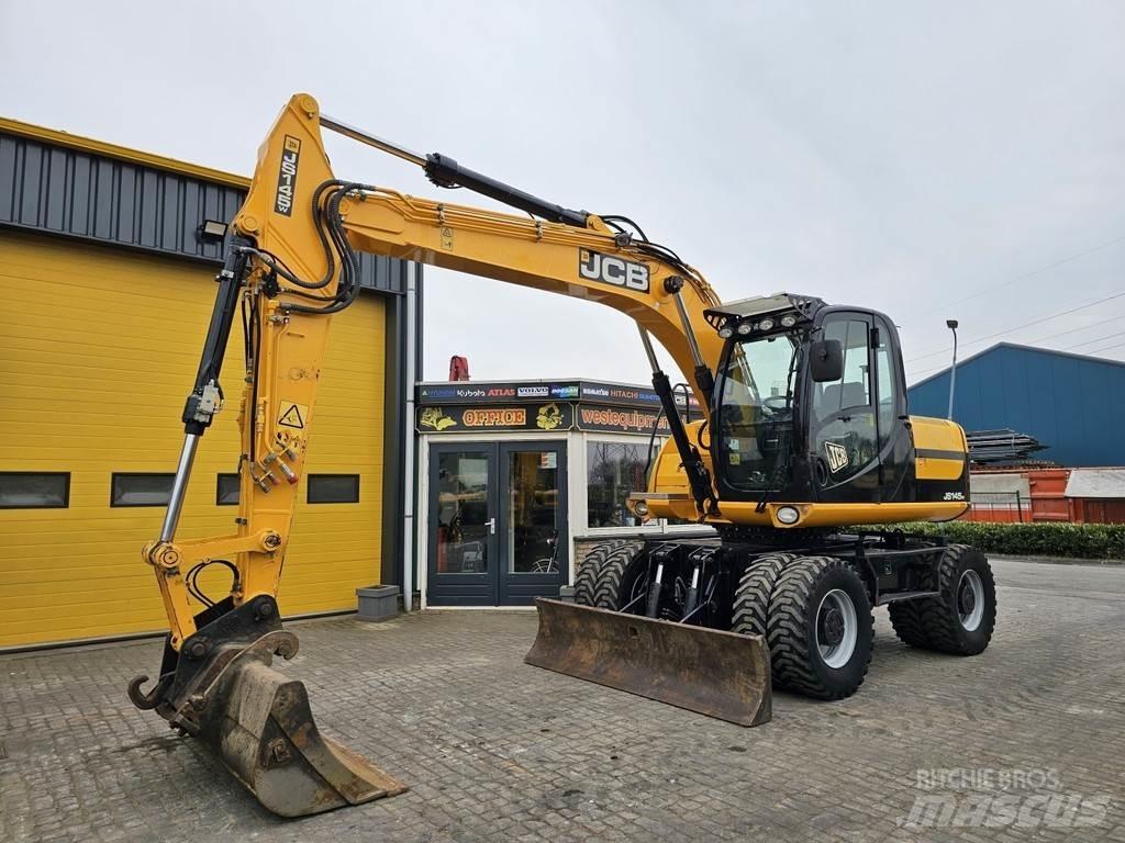 JCB JS145W Колесни екскаватори
