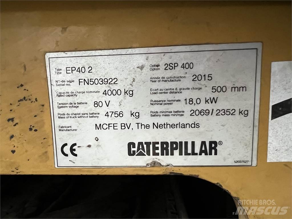 CAT erpillar EP40 Електрически вилични кари-повдигачи